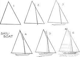Comment dessiner un bateau à voile facile étape par étape | Jeux de  réflexion