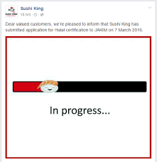 Ianya merupakan badan pensijilan halal luar negara yang diiktiraf oleh jakim di negara indonesia. Sushi King Halal Pembukaan Outlet Ke 100 Di Aeon Shah Alam