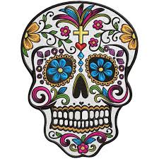 Dia De Los Muertos Piel Shoppiel Inspiration Illustration Tete De Mort Tete De Mort
