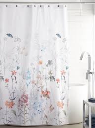 Flowering Fields Shower Curtain Simons Maison Shop Fabric Shower Curtains Online In Canada Simon Fabric Shower Curtains Diy Shower Curtain Shower Curtain