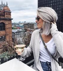How I Got Thicker Healthier Silvery Grey Hair The Daily Tay Gorgeous Gray Hair Long Gray Hair Grey Hair Color