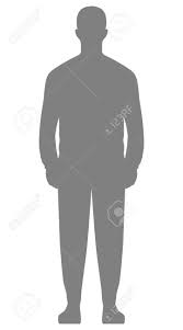 Man Standing Silhouette Gray Simple Isolated Vector Illustration Royalty Free Cliparts Vectors And Stock Illustration Image 116302089
