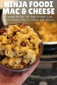 A One Pot Healthier Mac And Cheese Recipe Made Entirely In The Ninja Foodi Every Creamy Cheesy Serving H Foodie Recipes Ninja Cooking System Recipes Recipes