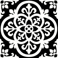 Black And White Stick On Floor Tiles Free 2 Day Shipping On Qualified Orders Over 35 Buy Floorpops Gothic Peel Stick Floor Tiles 10 Til In 2020 Peel And Stick Floor White Vinyl Flooring Stick On Tiles