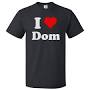 dom t-shirts walmart from www.walmart.com