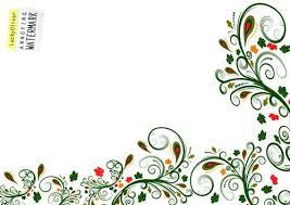 Decorative frame with floral ornament. Simple Side Border Designs Border Design Clip Art Frames Borders Colorful Borders Design