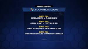 The champions league is back this week with the start of the round of 16. Afc Champions League 2018 Knockout Stage Official Draw Youtube