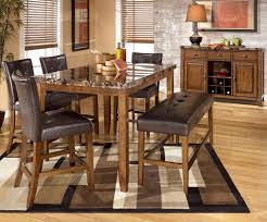 Lacey Rectangular Counter Height Table By Signature Design By Ashley Ahfa P Counter Height Dining Room Tables Dining Room Table Set Dining Table In Kitchen