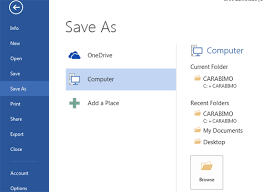 Kumpulan Cara Save Atau Convert Word Ke Pdf