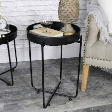 19 Black Side Tables For Living Room Uk Shreveport La Https Goo Gl 9jyxyp In 2021 Round Ottoman Coffee Table Ottoman Coffee Table Ottoman Coffee Table Tray