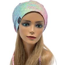 STRETCH Ponytail Scrub Cap,ava Mermaid Metallic Scrub Cap for Women,  Ponytail Scrub Cap, Scrub Cap for Women, Surgical Cap, Nurse Scrub Cap