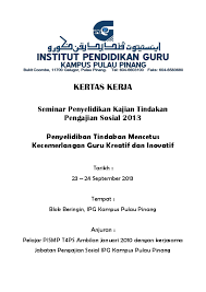 Baca juga artikel yang mungkin berhubungan : Doc Kertas Kerja Seminar Farhana Zamani Academia Edu