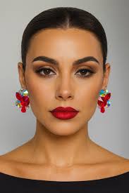 Blue Ballroom Earrings