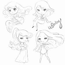 Anime Disney Princess Coloring Pages Awesome Disney Girls Gone Chibi By H Ozuno On Deviantart Di 2020