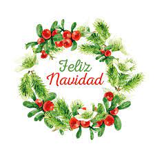 Corona Feliz Navidad Cartel En Vinilo Copia Tarjetas Feliz Navidad Feliz Navidad Tarjeta De Navidad Mensajes