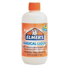 Adding baking soda to your slime recipe helps it have more form and firmness. Elmer S Magical Liquid Slime Activator 8 75 Oz Blick Art Materials In 2021 Slime Ingredients Slime Activator Homemade Slime