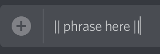 Check spelling or type a new query. How To Make A Spoiler Tag In Discord