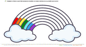 Your global sourcing local partner. Colorindo O Arco Iris Pintura E Colagem Atividade Educativa Para Pre Escola 4 E 5 Anos Turminha