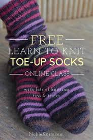 With annie's online classes, you'll find video knitting classes designed to teach you knitting techniques you can enjoy for years to come. Learn To Knit Toe Up Socks Free Online Class New Craft Works