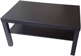 However, standing solid and robust you would never expect it to be made out of this…. Ikea Lack Coffee Table 90 X 55 X 45 Cm Black Brown Amazon De Home Kitchen