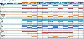 Free Marketing Timeline Tips And Templates Smartsheet