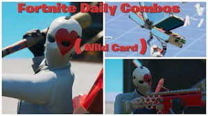 Jun 04, 2021 · recently, team secret played against team nigma in the wild card stage at the animajor in a bo2 series that was tied. Wild Card Fortnite Daily Combos Youtube