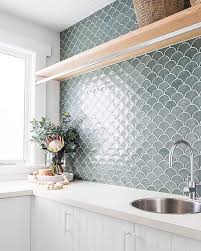 fish scale tiles shop now pay later with afterpay tile cloud house bathroom home laundry design