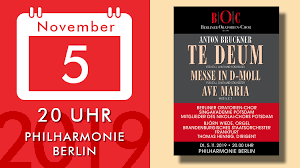 After the conclusion of the lord's prayer, the priest says a prayer known as the embolism. Anton Bruckner Te Deum Mass In D Minor Berliner Oratorien Chor