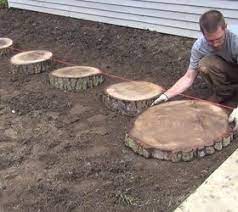 It is good for spacious gardens that lead in the outback or manmade bayou in the backyard. Simple Garden Path Hometalk