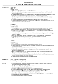 Looking for a new position or clients brings many this cv template is quite flexible. Artist Resume Samples Velvet Jobs