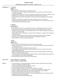 It's a way to explain specific scenarios and call out essential skills that aren't already covered in your resume. Artist Resume Samples Velvet Jobs