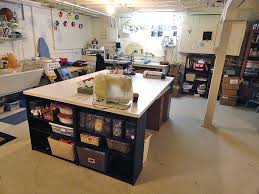 If you have a craft room in the basement, all of this activity becomes irrelevant. Diy Craft Table With Magnetic Chalkboard Crafts By Amanda