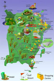 Tourist map of pulau penang. Penang Hill A Popular Penang Attraction Perthtravelers