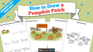Winners listed below have been notified via the email address that is currently on file in their vip players club account. How To Draw A Pumpkin Patch Really Easy Drawing Tutorial