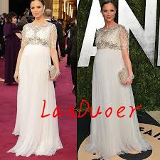 Ucuz Vestidos De Festa Largos Boncuklu Hamile Abiye 2015 Orgun Aksam Partisi Torenlerinde Plus Size Ozel Mad Aksamustu Giysileri The Dress Unlulerin Giydikleri