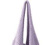Nylon Schultertasche Mesh Handtasche Tasche Mesh Ausgehöhlt Strandtasche  Gestrickt One Shoulder Damen Tasche, B, Einheitsgröße : Amazon.de: Fashion