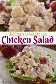 Rotisserie Chicken Salad With Grapes This Delicious House Recipe Chicken Salad With Grapes Rotisserie Chicken Salad Chicken Salad Recipes