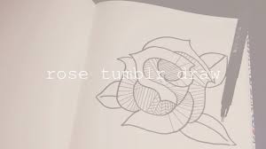 The best free drawing ideas drawing images download from. How To Draw A Rose Tumblr I Easy Drawing Starting From An S Youtube