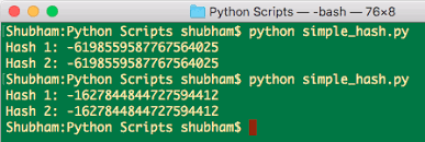 Python Hash Function Journaldev