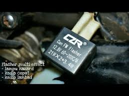 Gambar di atas adalah posisi soket dari regulator. Modification Membuat 3 Macam Efek Kedip Sein Dengan Flasher Multi Effect Youtube