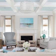 Check spelling or type a new query. Sky Blue Painted Coffered Ceiling Design Ideas