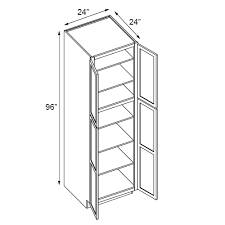 Looking for a good deal on cabinet pantry? Weston White Shaker Double Door Pantry Cabinet 24 W X 96 H Rta Cabinet Store