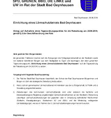 August ist in den städten herford, löhne und bad oeynhausen neu das klimaticket/klimaabo erhältlich.für 36 bzw. Einrichtung Eines Larmschutzbeirats Bad Oeynhausen Die Linke Kreisverband Minden Lubbecke