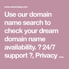 Use Our Domain Name Search To Check Your Dream Domain Name Availability 24 7 Support Privacy Protection Name Search Hair Salon Business Website Domains