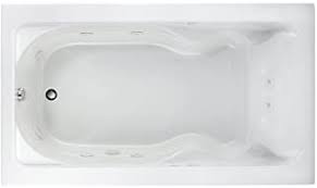 Crafted in eu, this immaculately sculpted tub is available with an optional inline water heater and digital control panel with temperature display, which will reduce water consumption and. Amazon Com 6ft Bathtub