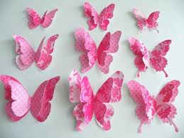 How To Make Cute Butterfly Wall Decor From Paper
