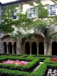 The Most Beautiful French Gardens Courtyard Saint Paul De Mausole Asylum St Remy France Most Beautiful Gardens French Garden Beautiful Gardens