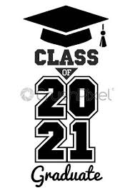 Numbers with graduation cap in pop art style on black background. 2021 Class Congratulations Graduates Stock Vector Crushpixel