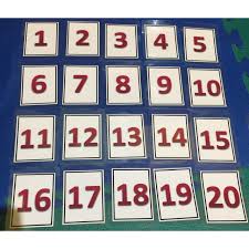 These 1 to 20 number cards can be used for a variety of classroom activities. Laminated Flashcards Numbers 1 20 Shopee Philippines