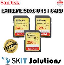It offers read speeds of up to 90 mbps, allowing for quicker file transfers. Sandisk Extreme Sdxc Uhs I Sd Card Memory Storage Class 10 90mb S 150m Sglelong